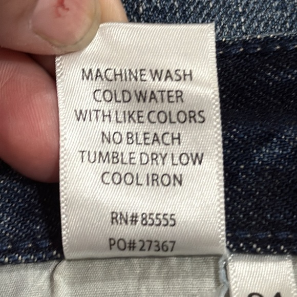 (W2) PISTOLA/ WOMEN / DENIM / size 24HIGH WAIST CHARLIE HIGH RISE STRAIGHT- ETER - Picture 14 of 16